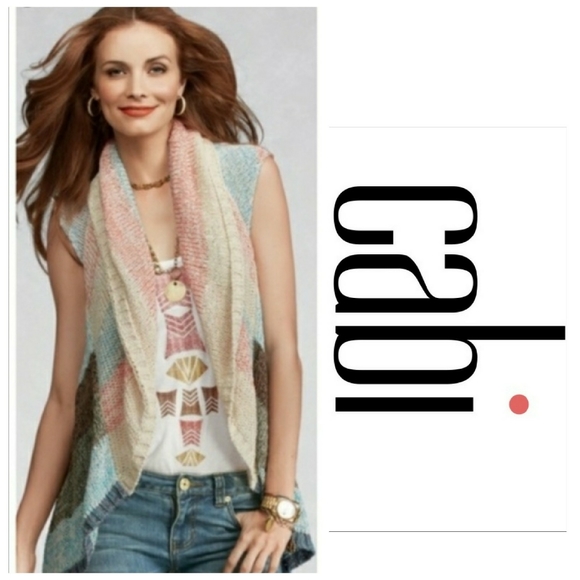 CAbi Sweaters - CAbi #216 Circle Cardigan Size Small